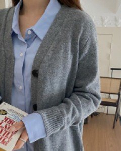 Rowinin Basic Knit Cardigan