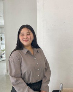 [EVELLET] Elsmin Basic Pocket Unbalance Shirt