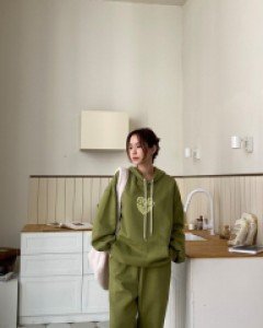 Beanfne fleece jogger Waistband Pants