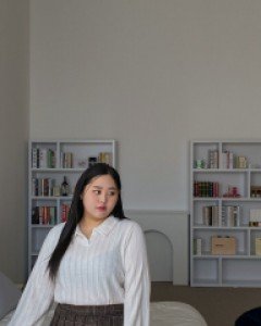 Moildo fleece Collar T-shirt