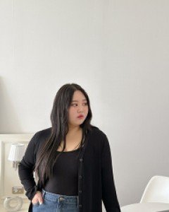 Biand Button Ribbed Long Dress