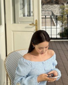 [EVELLET] Medelle Wrinkle T-blouse