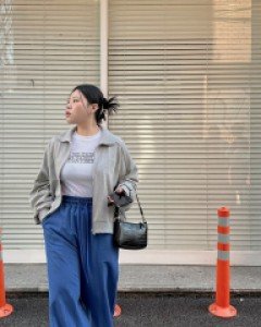 [EVELLET] Deonin Juri Wide Waistband Pants