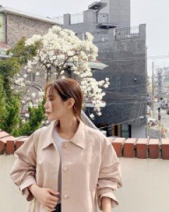 [EVELLET] Eplo single Trench Short Jacket