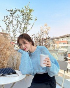 Mesafine Reglan Crop Knit