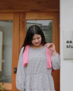 [EVELLET]Refelt Flower Tiered Dress