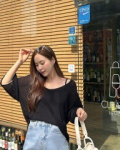 [EVELLET] New Hard V-neck Long Knit