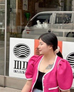 Bait Tweed Contrast Jacket