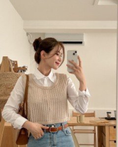 [EVELLET] Loreburn Strap Knit Bustier