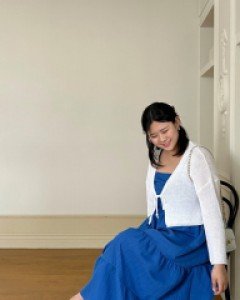 Froma Bustier Tiered Long Dress