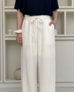 Bayuz Jacquard Waistband Pants