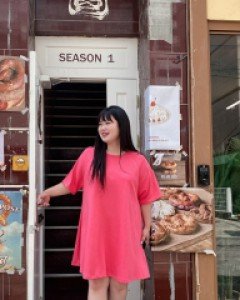 [EVELLET] Temes Reglan Flare Dress