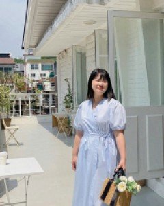 Lesser Shirring wrap Long Dress