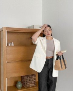 Damio Wide Long Denim Pants