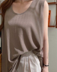 Ronuha Linen Basic Sleeveless