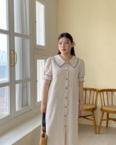 Veora Linen Button Dress