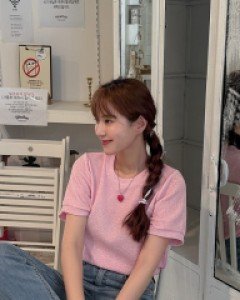 [EVELLET] Rameni Bokashi Linen Tea Blouse