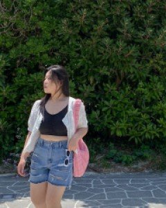 [EVELLET] Teroni Vintage Shorts Denim Pants