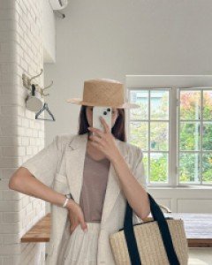 Saibe Linen single Jacket