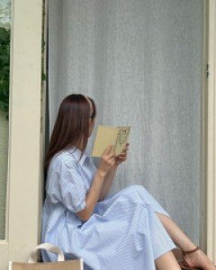 [EVELLET] Partinel ST Waistband Long Dress