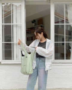 Boyve Washing Wide Denim Pants