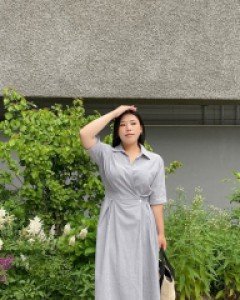 [EVELLET] Munez ST Shirt Long Dress