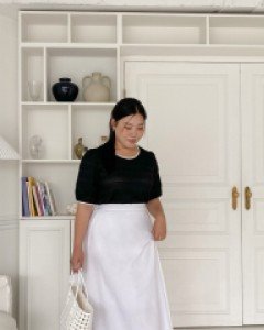 Leod Flare Long Skirt