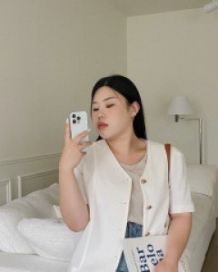 Shudia No collar Button Jacket