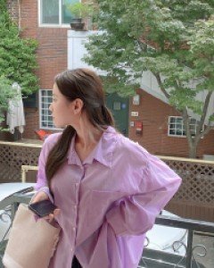 Noedin Collar Cotton Shirt