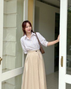 Leandi ST Contrast Long Dress