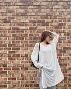 Gosiri Linen Sleeveless Long t shirts SET