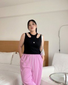 Tea Park Cotton Wide Waistband Pants