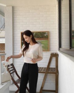 [EVELLET] Kagra Cool Straight Slacks by Length