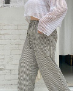 [EVELLET] Buchans ST Wide Waistband Pants
