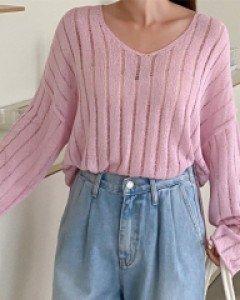 Imakin V-neck Knit
