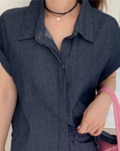 Cedarran Cap Sleeve Shirt