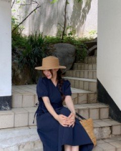 [EVELLET] Brizen wrap string Long Dress