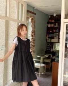 Arain Tiered Bustier Dress