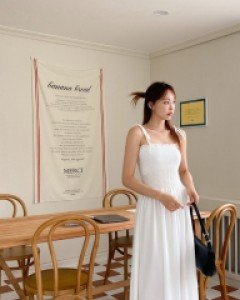 Rendizen Smoke Bustier Long Dress