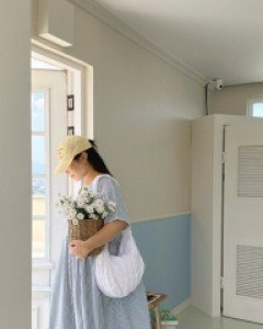 Gvihel Stripe Long Dress