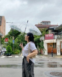 [EVELLET] Dromin Wide Waistband Pants