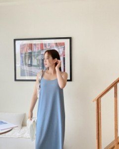 Deyangji Sleeveless Long Dress