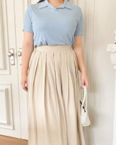 Kenston Flare Long Skirt