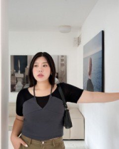 [EVELLET] Audunell Sleeveless T-shirtSET