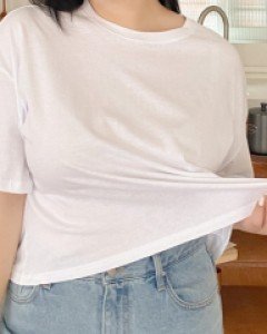 Bueldi Semi-crop Pigment T-shirt