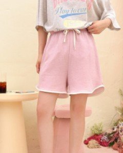 Toilo Shorts Contrast Waistband Pants