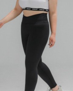 [EVELLET] Noaro Abdomen Cover V-neck Leggings