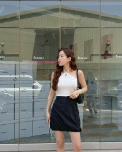 Perhens string Cargo Skirt