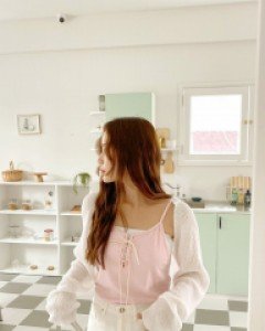 Mace Eyelet String Sleeveless