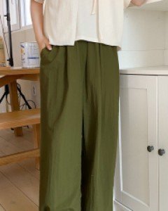 With Wide Waistband Pants